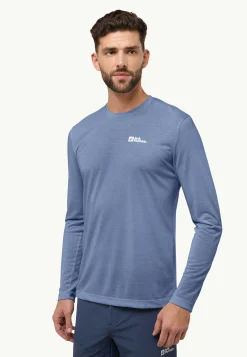 Jack Wolfskin Vonnan Ls T M|Heren Functionele Shirts|T-Shirts & Longsleeves