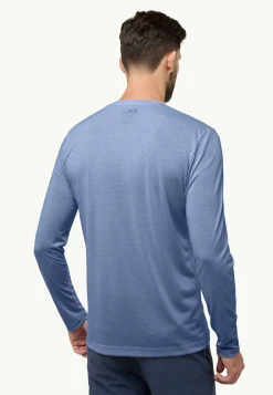 Jack Wolfskin Vonnan Ls T M|Heren Functionele Shirts|T-Shirts & Longsleeves