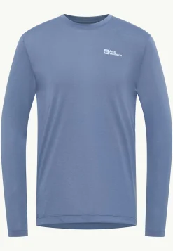 Jack Wolfskin Vonnan Ls T M|Heren Functionele Shirts|T-Shirts & Longsleeves