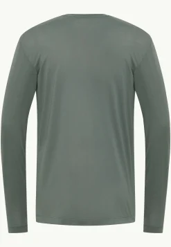 Jack Wolfskin Vonnan Ls T M|Heren Functionele Shirts|T-Shirts & Longsleeves