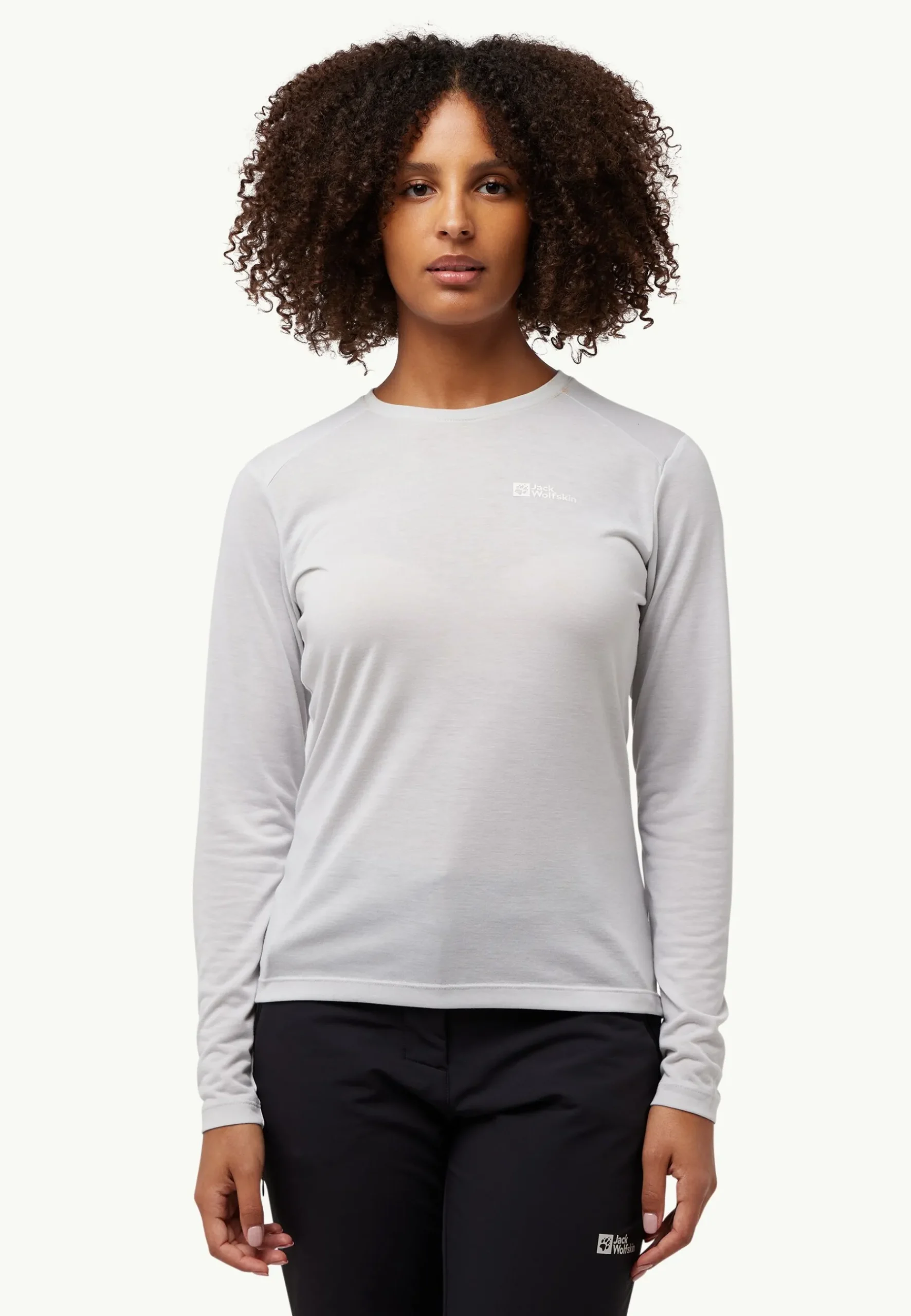 Jack Wolfskin Vonnan Ls T W|DAMES Functionele Shirts|T-Shirts & Longsleeves