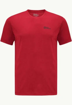Jack Wolfskin Vonnan S|s T M|Heren Wandelen|Functionele Shirts