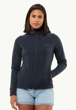 Jack Wolfskin Waldsee Hooded Jkt W|DAMES Lifestyle|Voor- En Najaarsjacks/-Jassen