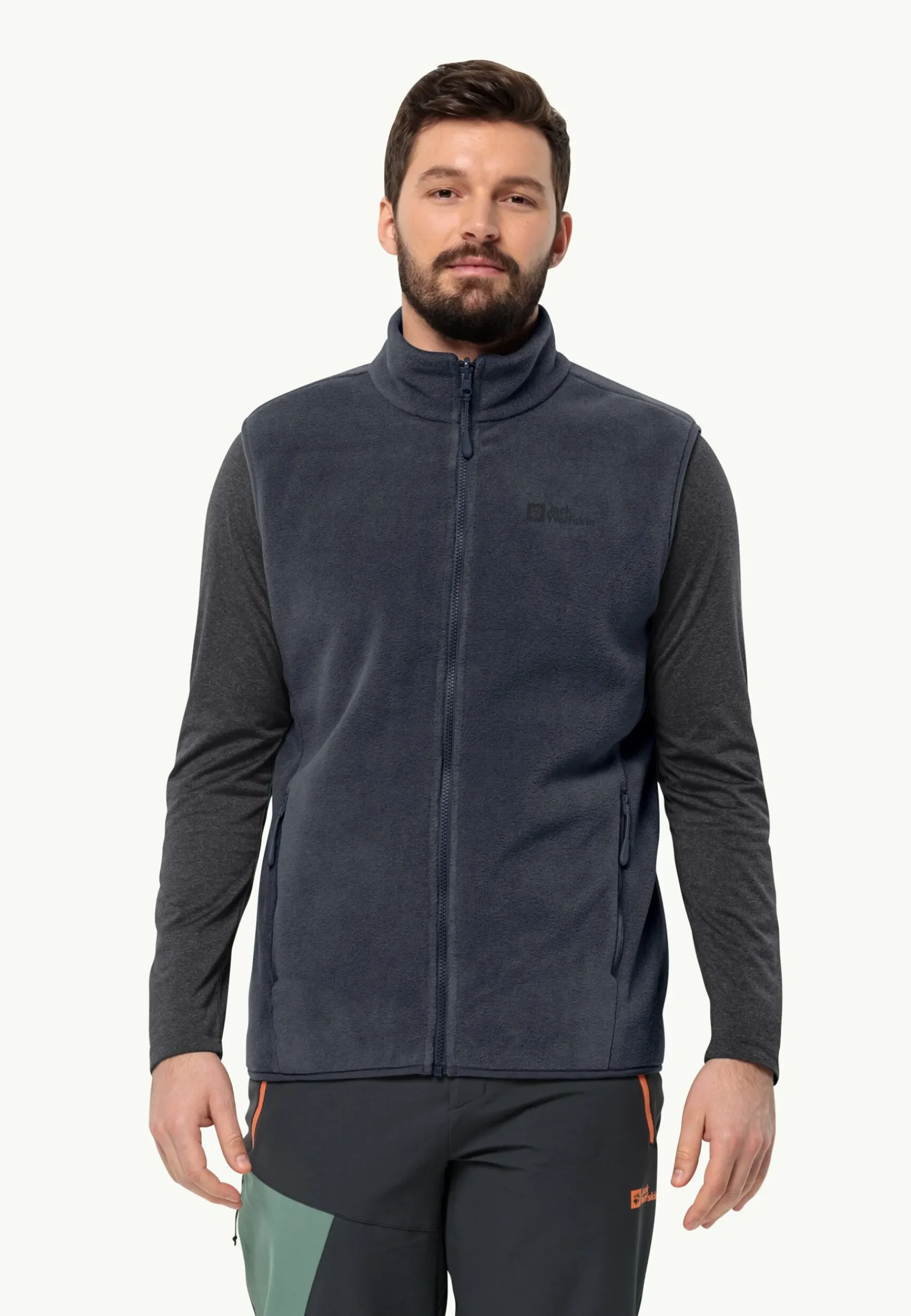 Jack Wolfskin Waldsteig Fz Vest M|Heren Wandelen|Voor- En Najaarsjacks/-Jassen