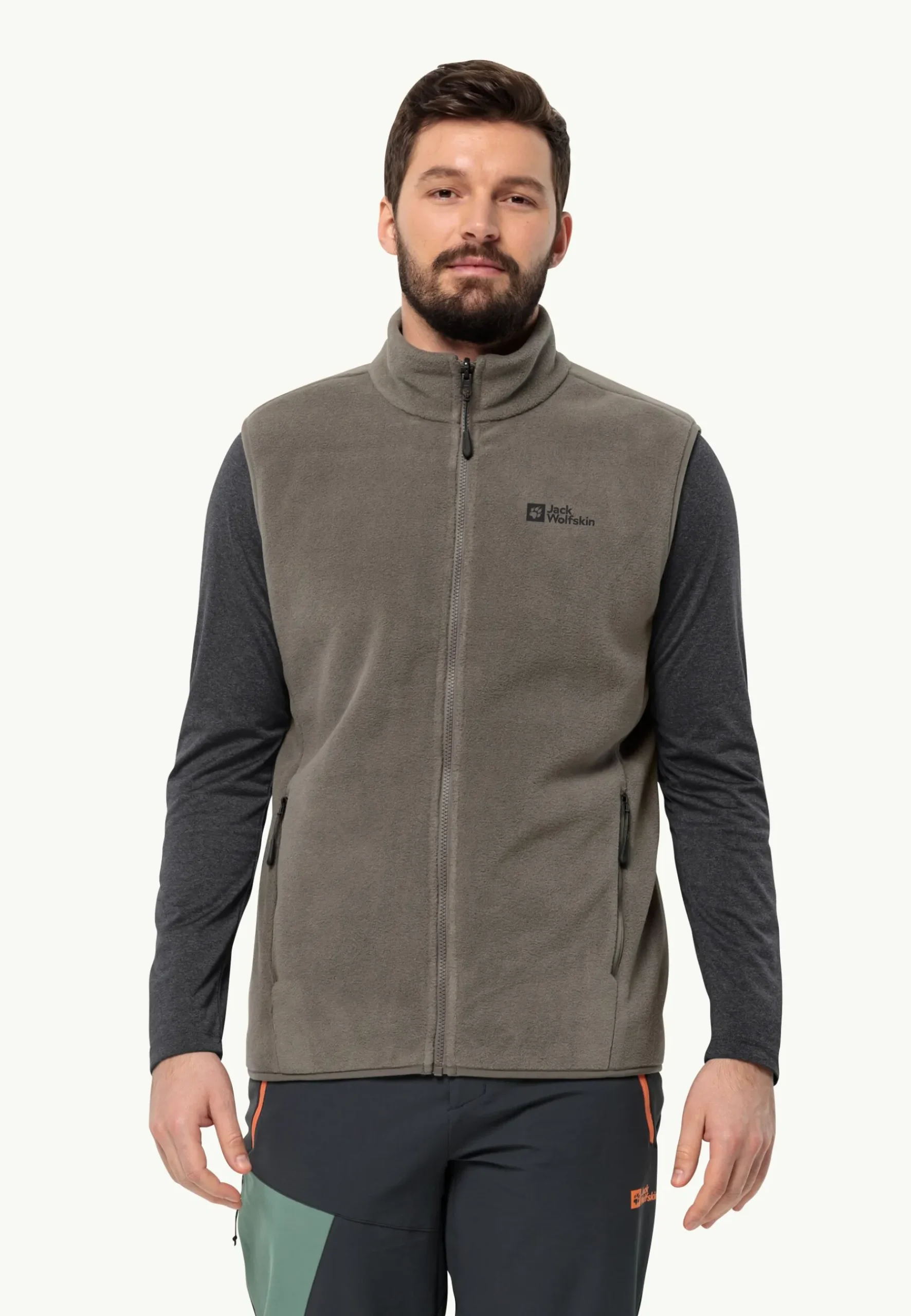 Jack Wolfskin Waldsteig Fz Vest M|Heren Wandelen|Voor- En Najaarsjacks/-Jassen