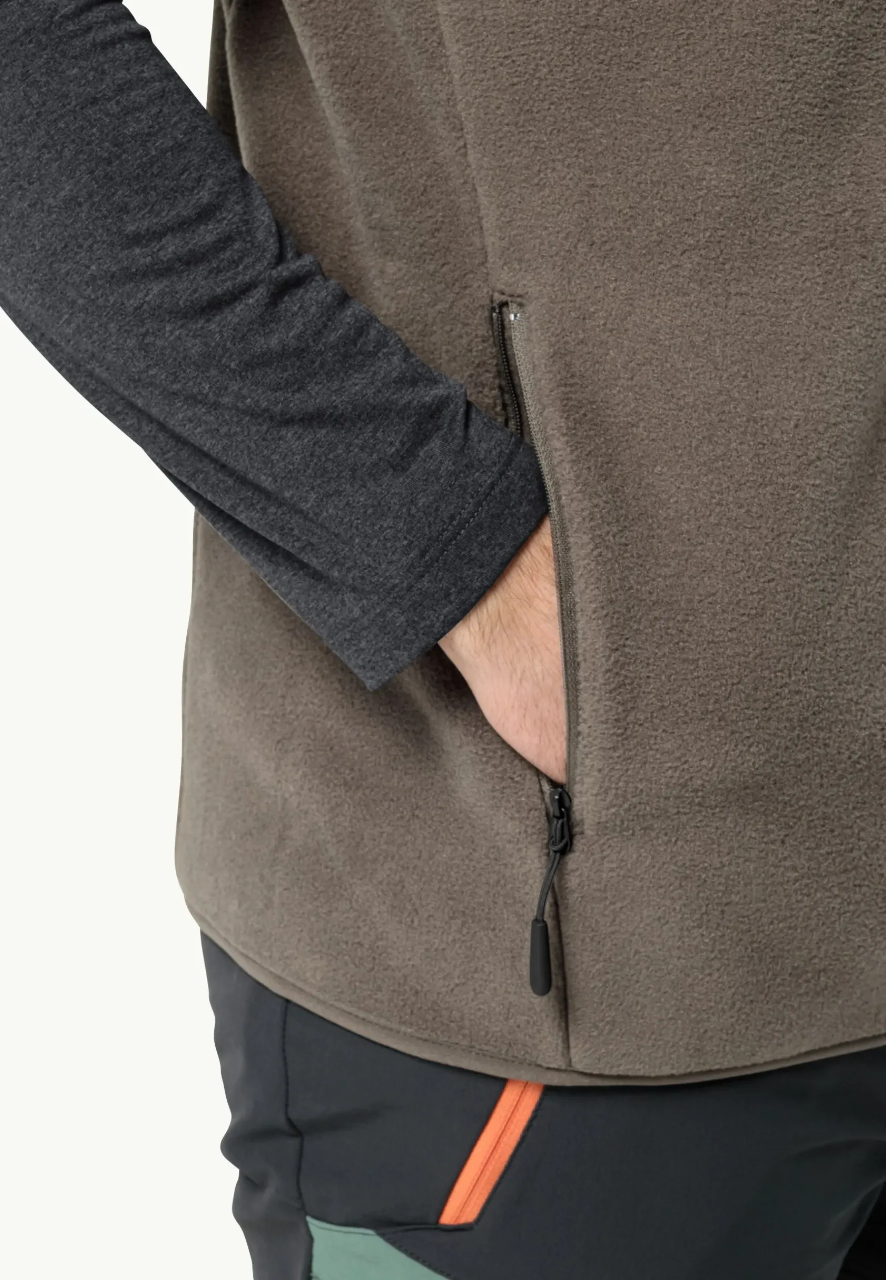 Jack Wolfskin Waldsteig Fz Vest M|Heren Wandelen|Voor- En Najaarsjacks/-Jassen