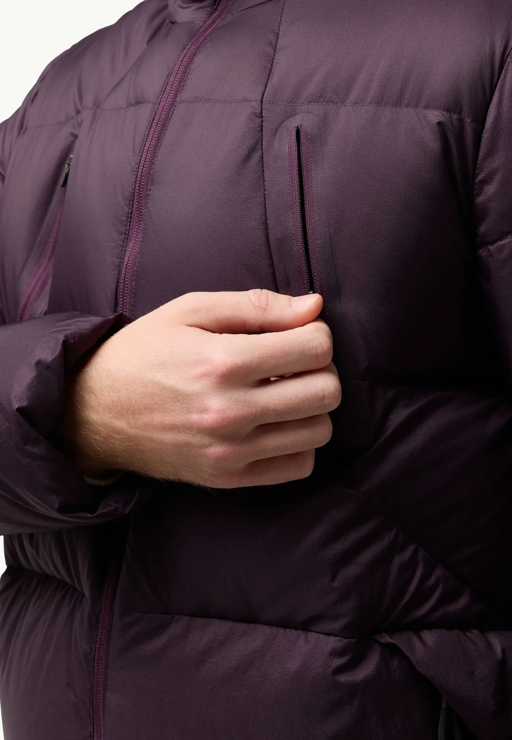 Jack Wolfskin Wandermood Down Parka M Rds|Heren Voor- En Najaarsjacks/-Jassen|Winterjacks