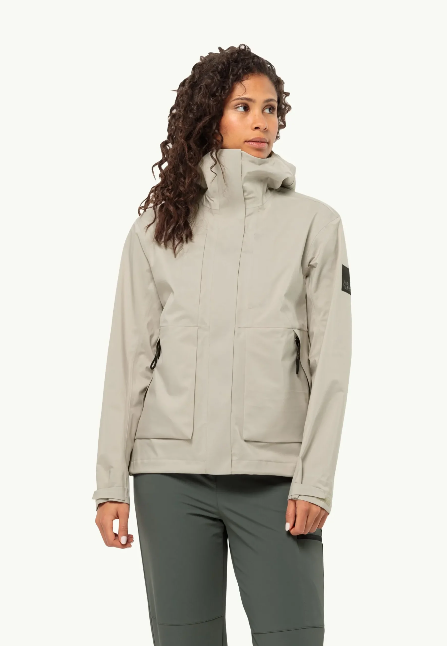 Jack Wolfskin Wandermood 3l Jkt W|DAMES Lifestyle|Voor- En Najaarsjacks/-Jassen