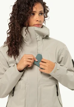 Jack Wolfskin Wandermood 3l Jkt W|DAMES Lifestyle|Voor- En Najaarsjacks/-Jassen