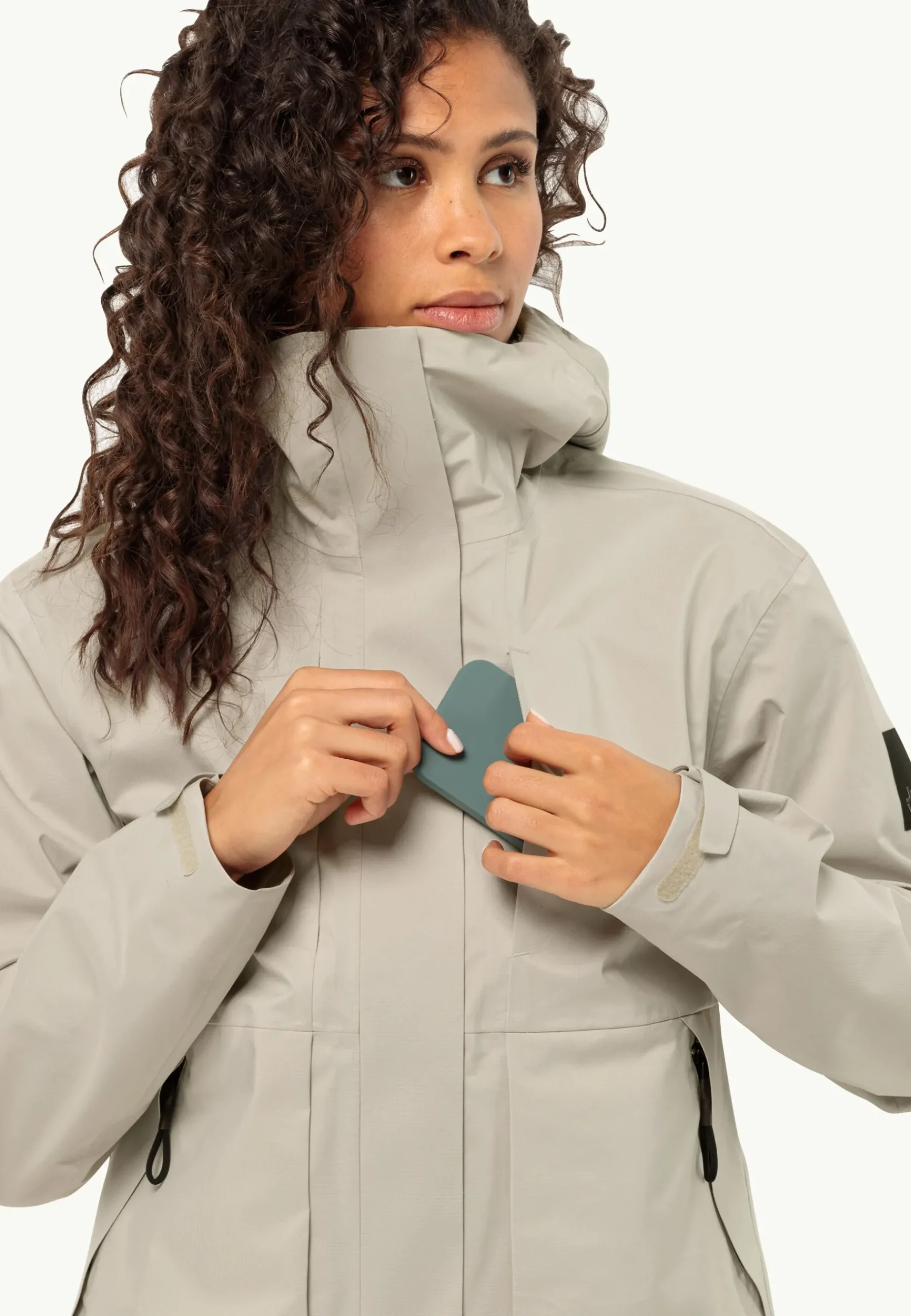 Jack Wolfskin Wandermood 3l Jkt W|DAMES Lifestyle|Voor- En Najaarsjacks/-Jassen
