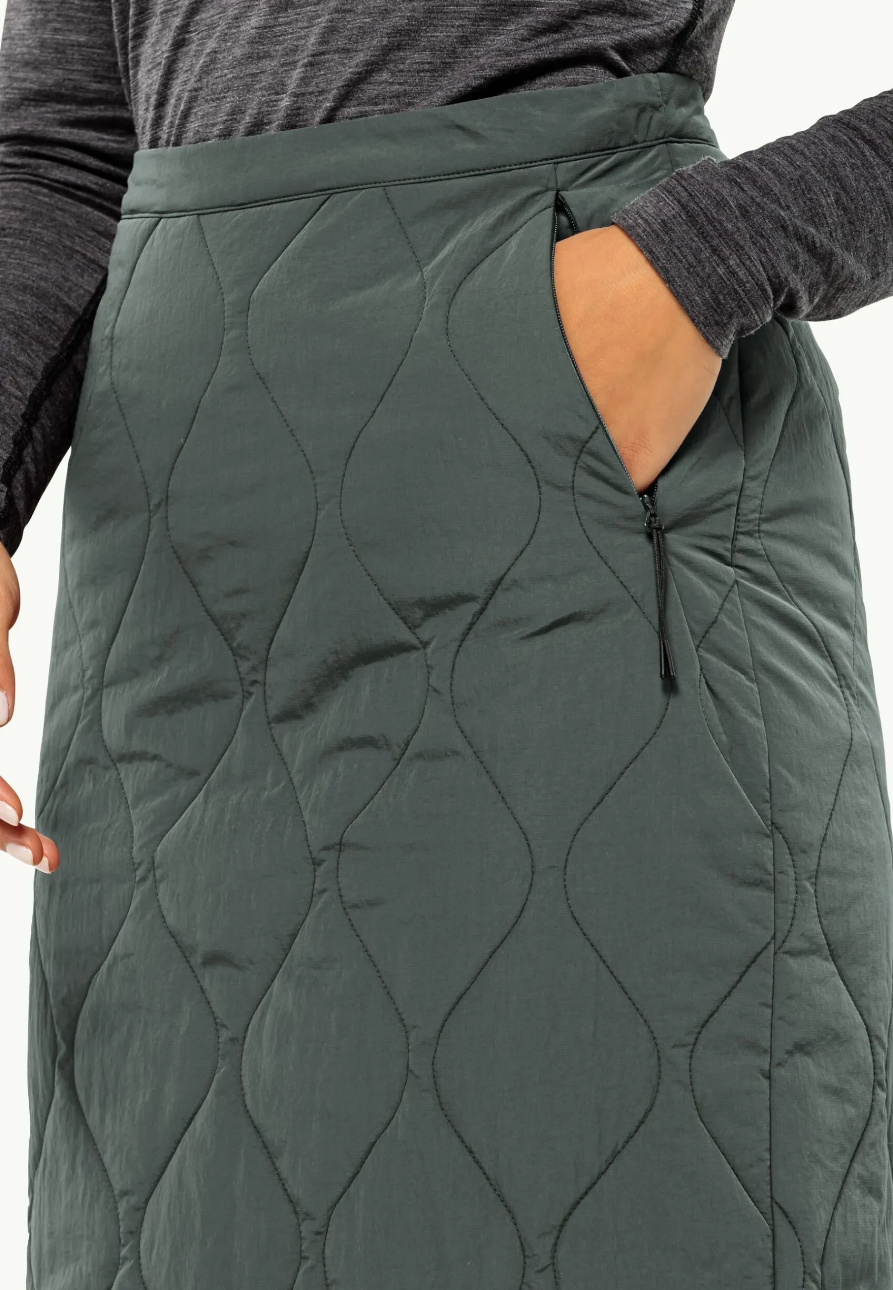 Jack Wolfskin Wandermood Skirt W|DAMES Lifestyle|Rokken & Shorts