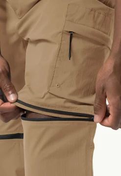 Jack Wolfskin Wanderthirst Zip Pants M|Heren Lifestyle|Casual Broeken