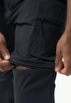 Jack Wolfskin Wanderthirst Zip Pants M|Heren Lifestyle|Casual Broeken