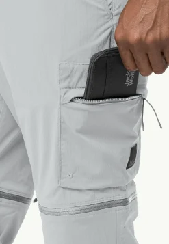 Jack Wolfskin Wanderthirst Zip Pants M|Heren Lifestyle|Casual Broeken
