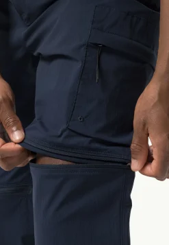 Jack Wolfskin Wanderthirst Zip Pants M|Heren Lifestyle|Casual Broeken