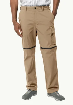 Jack Wolfskin Wanderthirst Zip Pants M|Heren Lifestyle|Casual Broeken