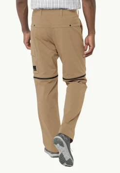 Jack Wolfskin Wanderthirst Zip Pants M|Heren Lifestyle|Casual Broeken