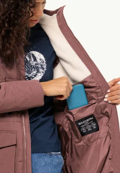 Jack Wolfskin White Frost Parka W|DAMES Lifestyle|Voor- En Najaarsjacks/-Jassen