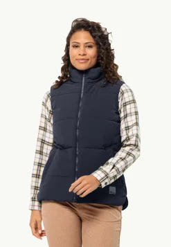 Jack Wolfskin White Frost Vest W|DAMES Lifestyle|Voor- En Najaarsjacks/-Jassen