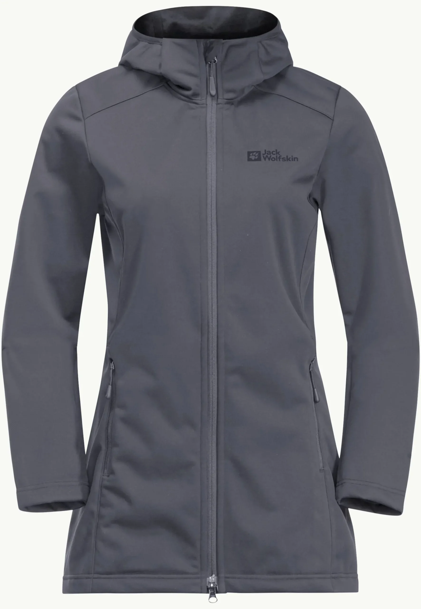 Jack Wolfskin Windhain Coat W|DAMES Wandelen|Voor- En Najaarsjacks/-Jassen