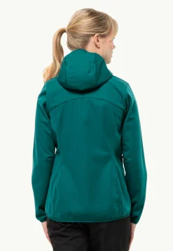 Jack Wolfskin Windhain Hoody W|DAMES Lifestyle|Wandelen