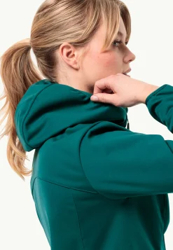 Jack Wolfskin Windhain Hoody W|DAMES Lifestyle|Wandelen