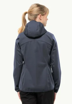 Jack Wolfskin Windhain Hoody W|DAMES Lifestyle|Wandelen