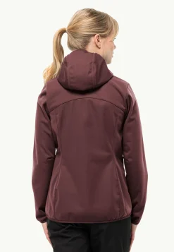 Jack Wolfskin Windhain Hoody W|DAMES Lifestyle|Wandelen
