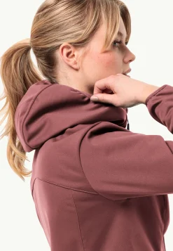 Jack Wolfskin Windhain Hoody W|DAMES Lifestyle|Wandelen