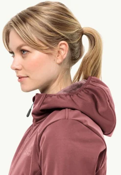 Jack Wolfskin Windhain Hoody W|DAMES Lifestyle|Wandelen