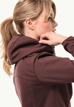 Jack Wolfskin Windhain Hoody W|DAMES Lifestyle|Wandelen