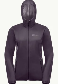 Jack Wolfskin Windhain Hoody W|DAMES Lifestyle|Wandelen