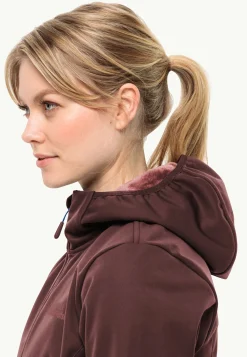 Jack Wolfskin Windhain Hoody W|DAMES Lifestyle|Wandelen