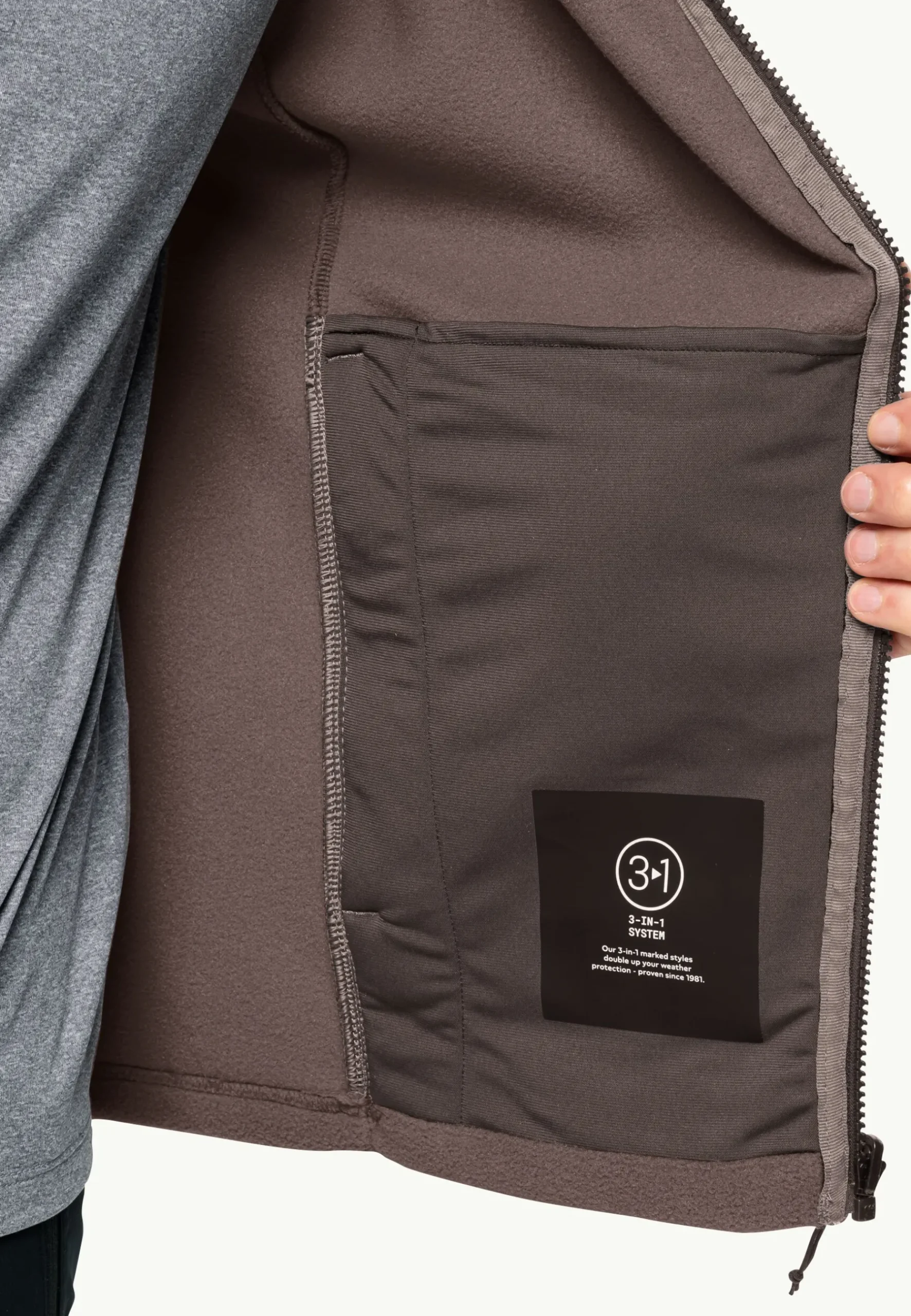Jack Wolfskin Winterstein Fz M|Heren Wandelen|Lifestyle
