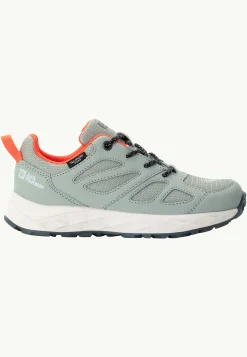 Jack Wolfskin Woodland 2 Texapore Low K|Kinderen Multifunctionele Schoenen|Waterdichte Schoenen