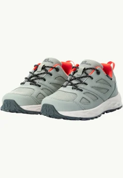 Jack Wolfskin Woodland 2 Texapore Low K|Kinderen Multifunctionele Schoenen|Waterdichte Schoenen