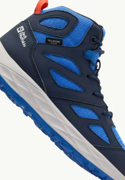 Jack Wolfskin Woodland 2 Texapore Mid K|Kinderen Multifunctionele Schoenen|Outdoor Sneaker