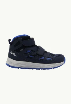 Jack Wolfskin Woodland 2 Texapore Mid Vc K|Kinderen Multifunctionele Schoenen|Outdoor Sneaker