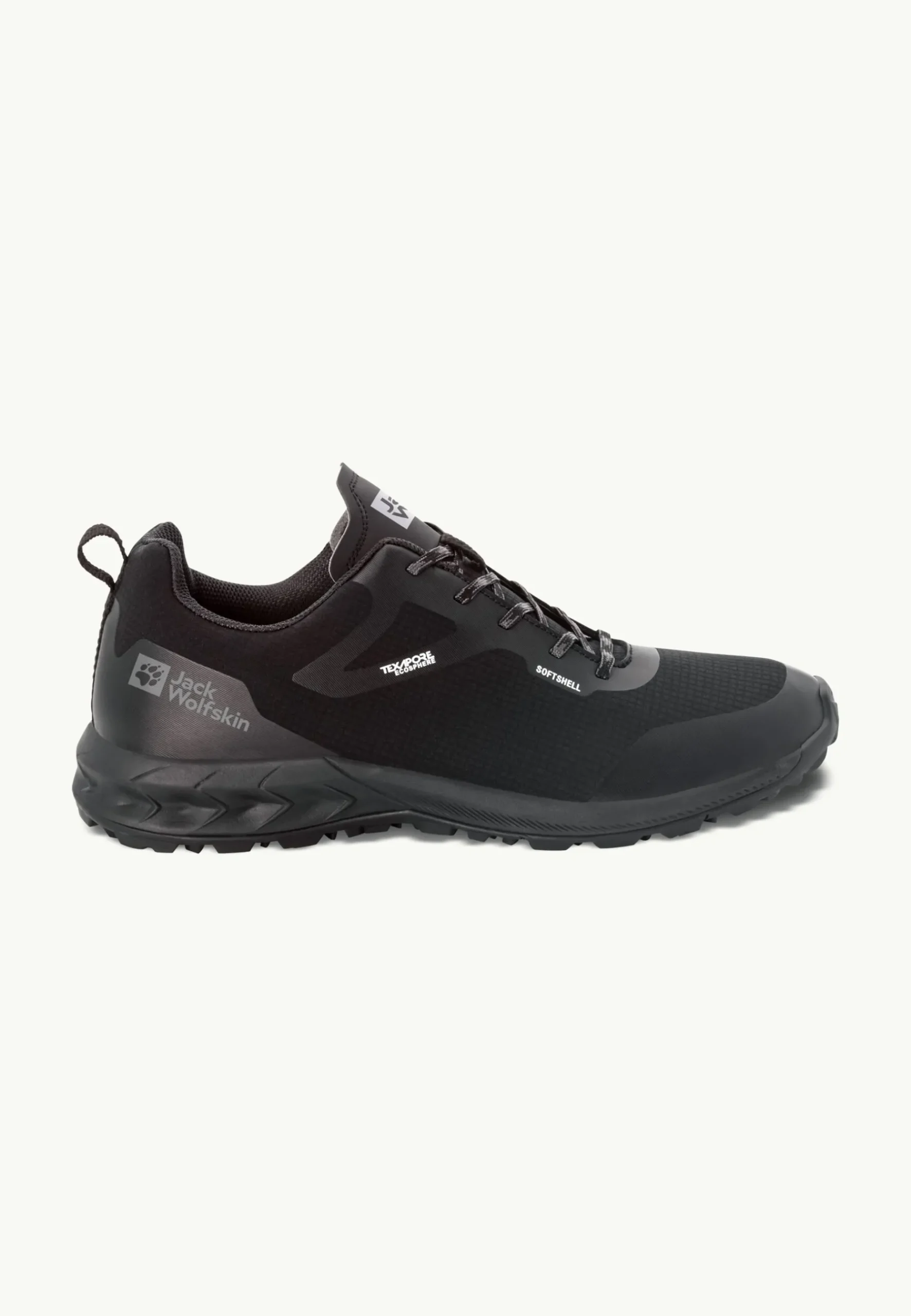 Jack Wolfskin Woodland Shell Texapore Low M|Heren Wandelen|Lifestyle