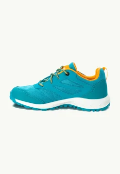 Jack Wolfskin Woodland Texapore Low K|Kinderen Multifunctionele Schoenen|Outdoor Sneaker