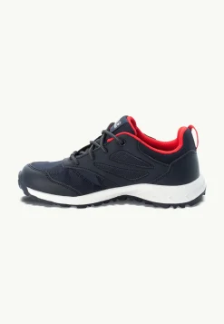 Jack Wolfskin Woodland Texapore Low K|Kinderen Multifunctionele Schoenen|Outdoor Sneaker