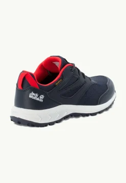 Jack Wolfskin Woodland Texapore Low K|Kinderen Multifunctionele Schoenen|Outdoor Sneaker