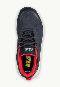 Jack Wolfskin Woodland Texapore Low K|Kinderen Multifunctionele Schoenen|Outdoor Sneaker