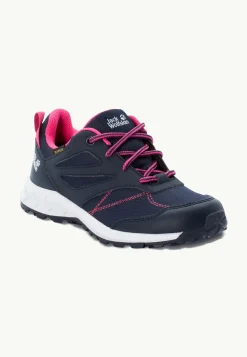 Jack Wolfskin Woodland Texapore Low K|Kinderen Multifunctionele Schoenen|Outdoor Sneaker