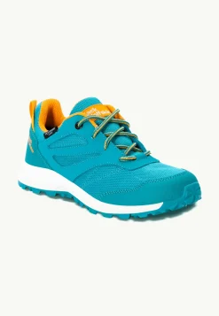 Jack Wolfskin Woodland Texapore Low K|Kinderen Multifunctionele Schoenen|Outdoor Sneaker