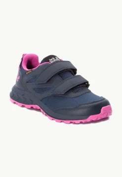 Jack Wolfskin Woodland Texapore Low Vc K|Kinderen Multifunctionele Schoenen|Outdoor Sneaker
