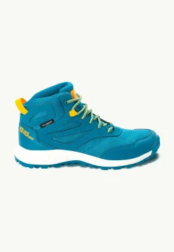 Jack Wolfskin Woodland Texapore Mid K|Kinderen Multifunctionele Schoenen|Outdoor Sneaker