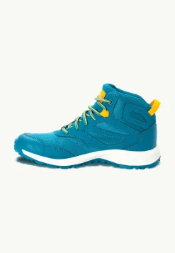 Jack Wolfskin Woodland Texapore Mid K|Kinderen Multifunctionele Schoenen|Outdoor Sneaker