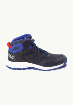 Jack Wolfskin Woodland Texapore Mid K|Kinderen Multifunctionele Schoenen|Outdoor Sneaker