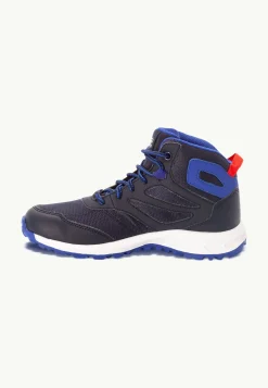 Jack Wolfskin Woodland Texapore Mid K|Kinderen Multifunctionele Schoenen|Outdoor Sneaker